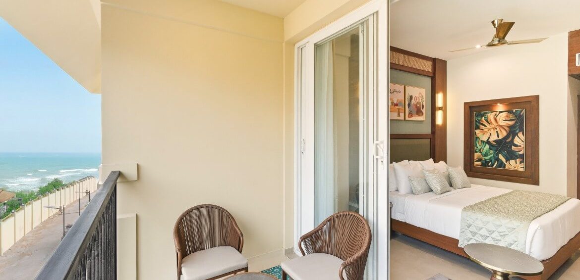 oceanview superior room balcony