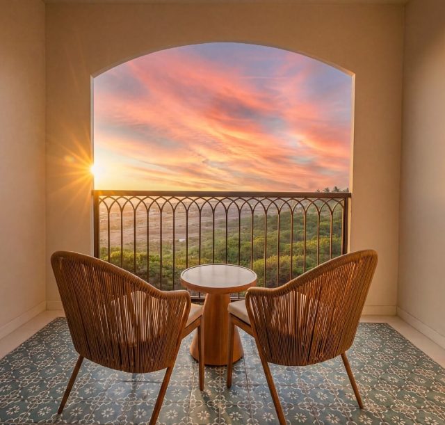 ocean view balcony
