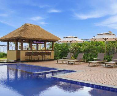 ocean view pool bar